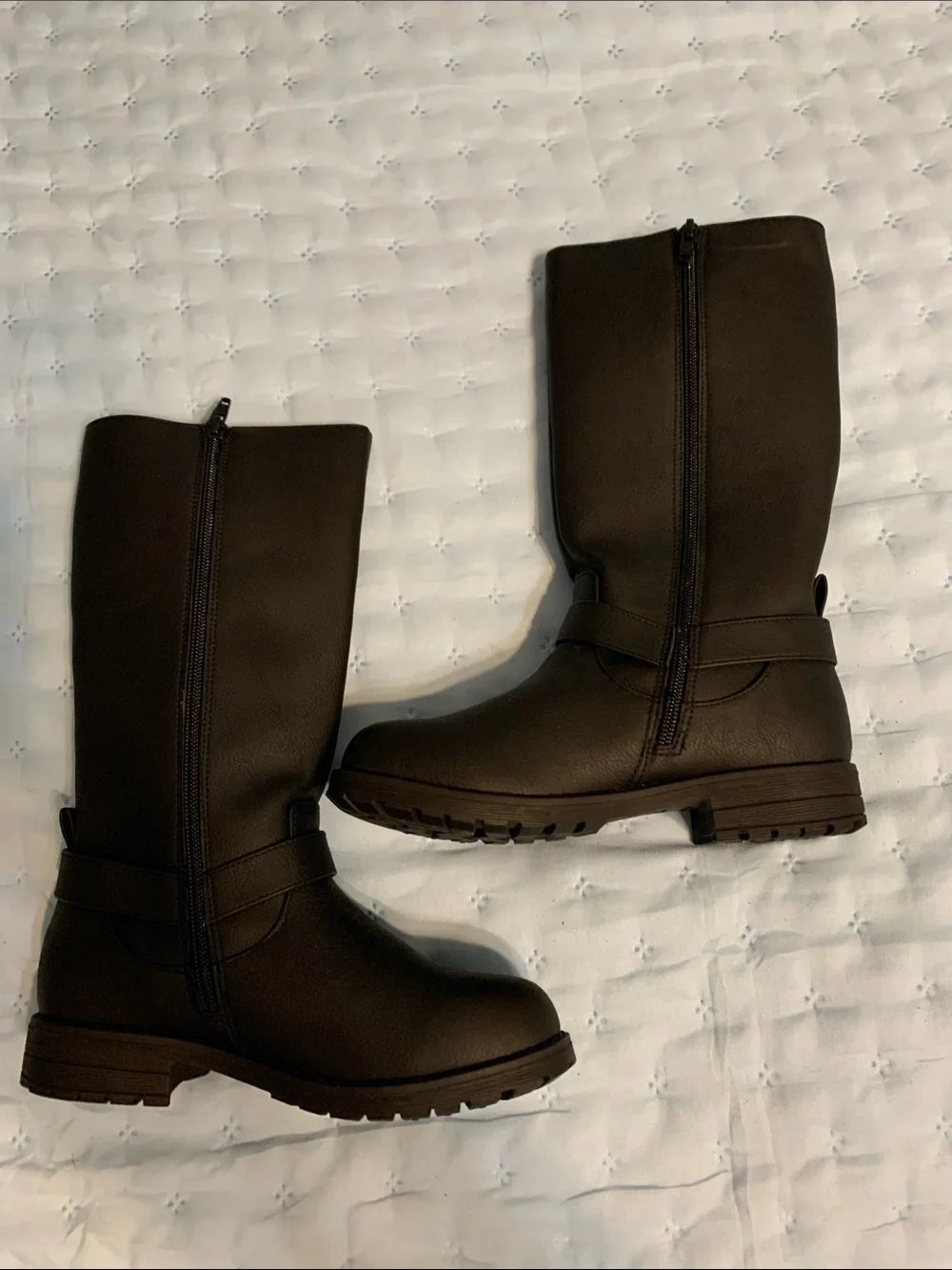 The Children's Place black Mid-Calf Girls' Boots